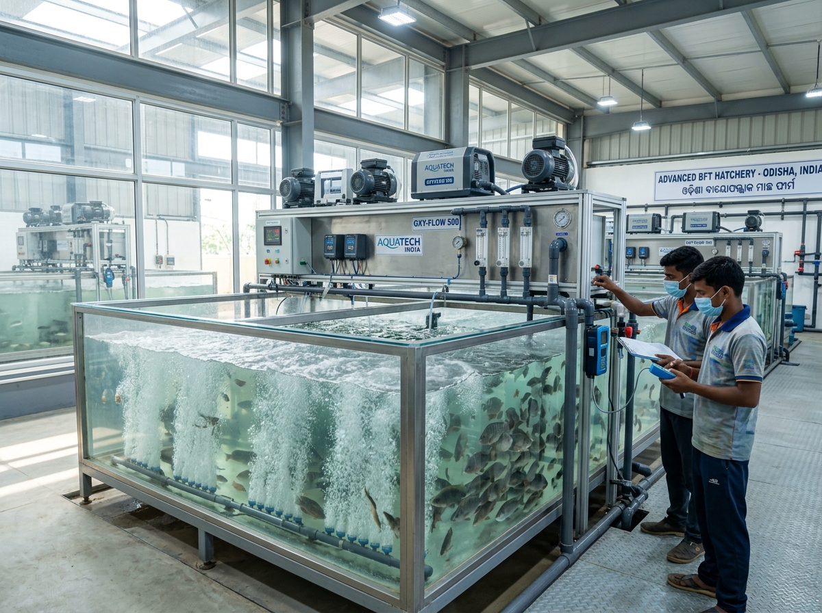 Biofloc Aeration Systems